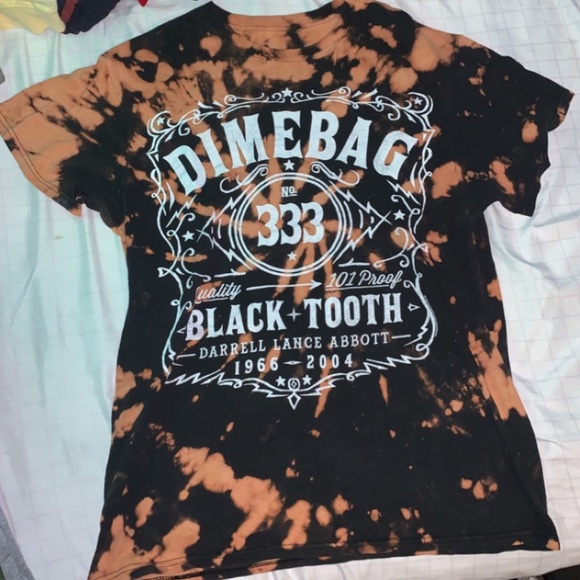 dimebag bleach tie dye tee - Picture 1 of 1